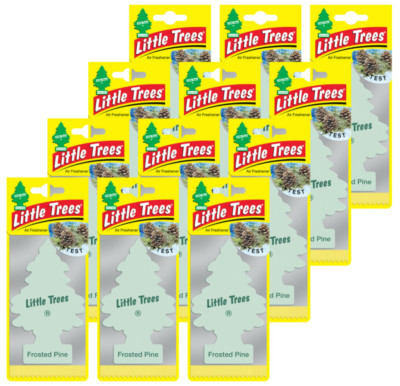 12 x Frosted Pine Duft Magic Tree Little Trees Auto Zuhause Lufterfrischer