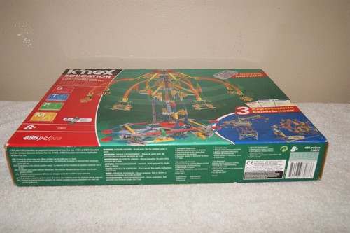 K’Nex Education Stem Exploration Swing Ride 486 pc Motor Experiment New! (ToteQ) - Picture 12 of 14