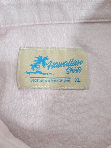 Ukulele HAWAIIAN SHIRT Stars and Stripes Short Sleeve Waffle Fabric Size XL - Picture 14 of 16