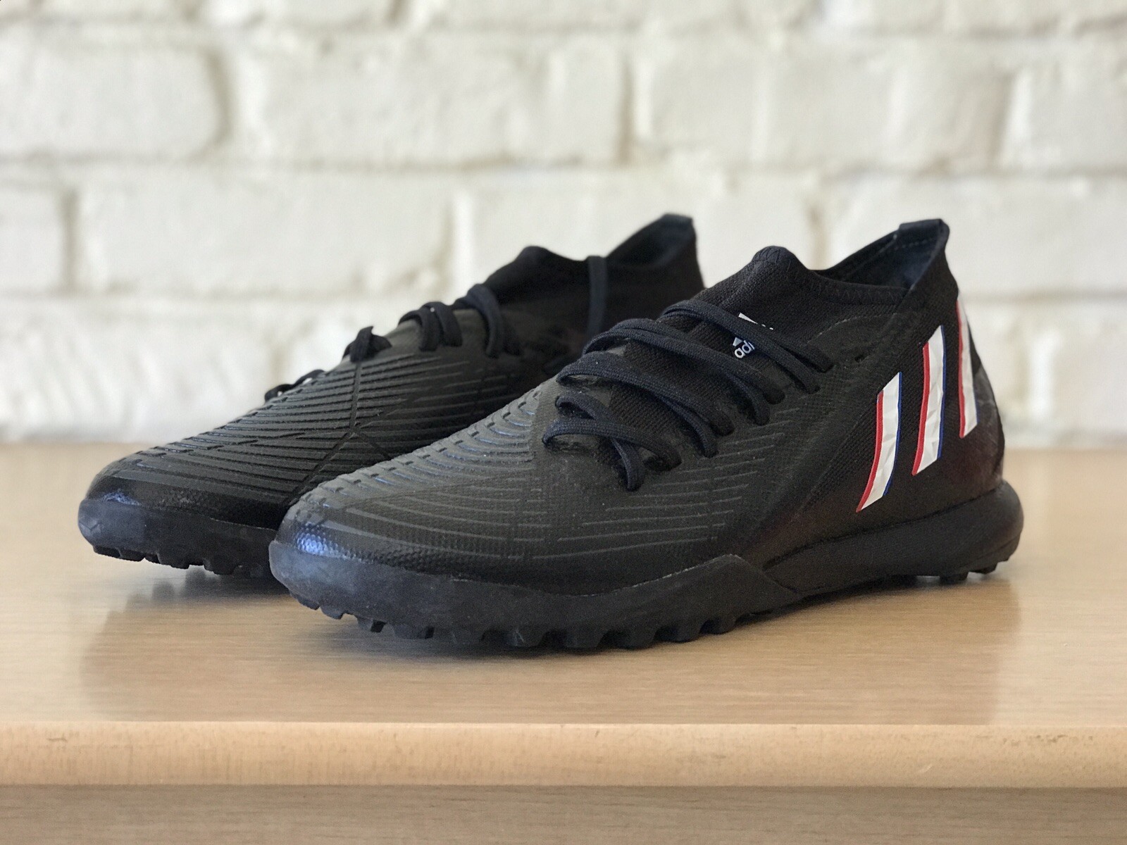 Adidas Predator Edge.3 TF GX2628 Black Men 12 Futsal Shoes Football Soccer Boots image 6