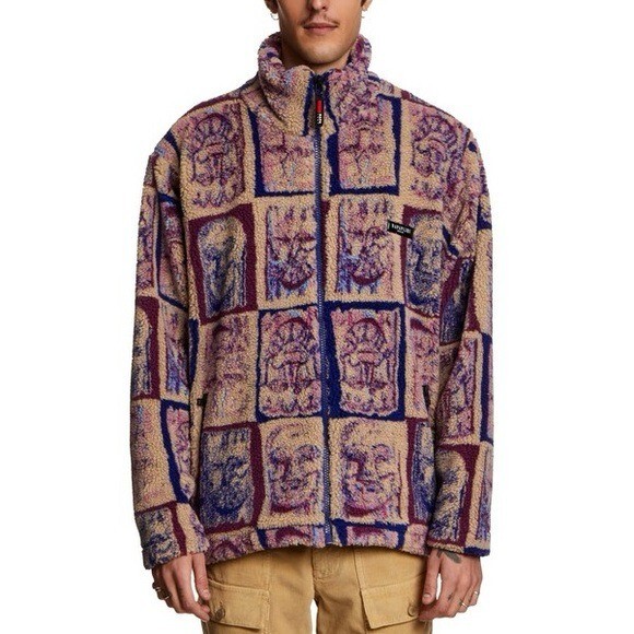 Napa by Martine Rose NAPAPIJRI T-Lokka Fleece Sherpa Jacket Napa by Martine Rose NAPAPIJRI T-Lokka Fleece Sherpa Jacket