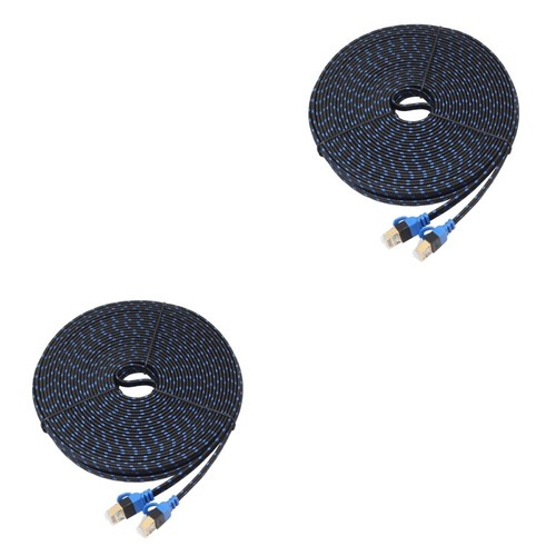 Set of 2 Ethernet-Adapter WLAN-Booster Ethernet-Verlängerungskabel