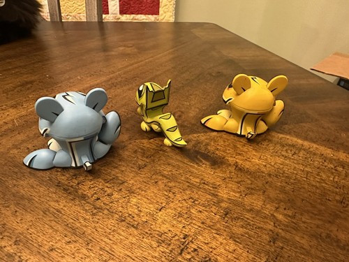3" Kidrobot x Joe Ledbetter - Finders Keepers - Frozen Cutter Kitty Pillar - Bild 3 von 4