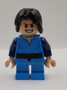 Young LEGO Star Wars Figure head only Boba Fett