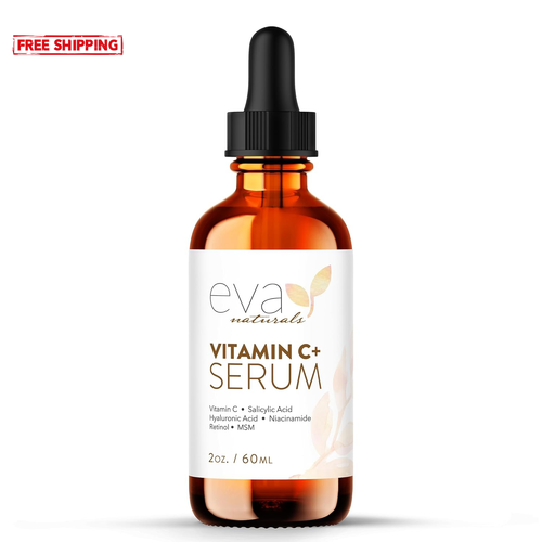 Vitamin C Face Serum with Hyaluronic Acid - anti Aging Serum - Reduce Dark Spots - Picture 9 of 15