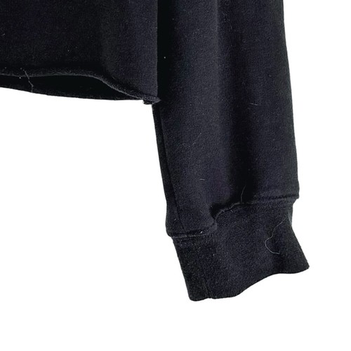 PINK FLOYD Women's Black Cropped Graphic Hoodie Official Colorful Band Merch XS - Picture 3 of 6