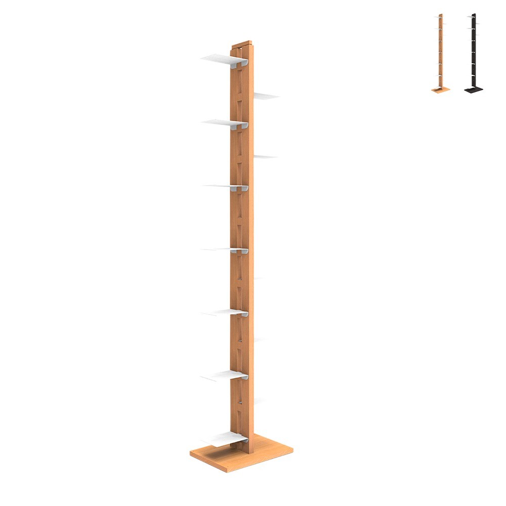 Maceta de columna para interior con diseño de 13 baldas Zia Flora...