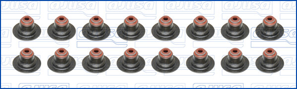 AJUSA 57031200 Seal Set, valve stem for ,DACIA,IRAN KHODRO,LADA,MAHINDRA,NISSAN,