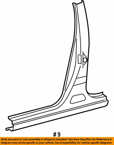 61411-52210 Toyota Panel, rocker, outer rh 6141152210, New Genuine 