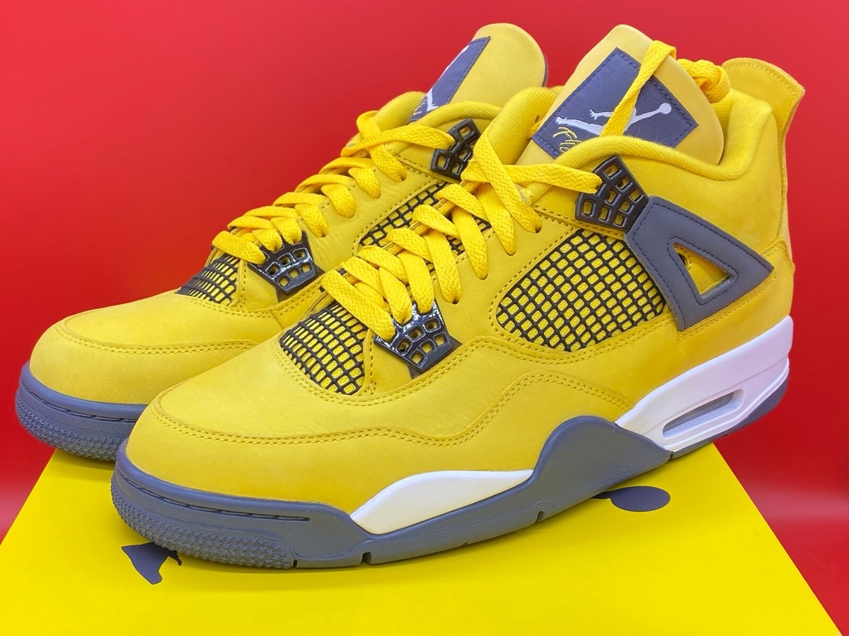 Nike Air Jordan 4 Retro Lightning Yellow 2021 CT8527-700 Nike Air Jordan 4 Retro Lightning Yellow 2021 CT8527-700