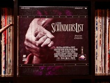 Schindler's List Ft. Liam Neeson - Rare Laserdisc LD Letterboxed Edition NM   
