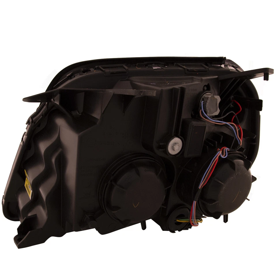 For 2016 2017 GMC Terrain Denali Headlight Black Bezel w/ Bulb Left+Right Pair Foto 3 de 4