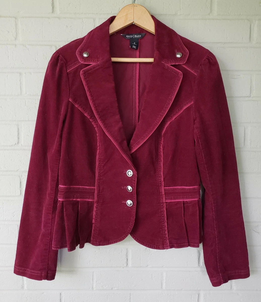 White house black top market red jacket