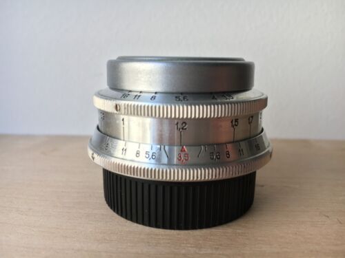 (r11) 1960 KMZ Industar 50 3.5/50 pancake lens SLR & Digital M39 mount portrait - Picture 4 of 11