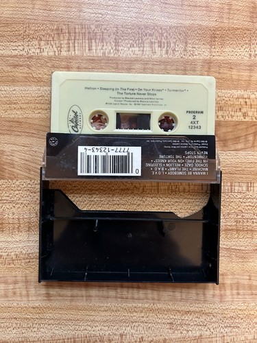 W.A.S.P. Self Titled WASP Cassette Tape 4XT-12343 Capital 1984 Heavy Metal Speed - Picture 2 of 2