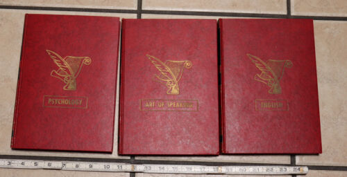Made Simple Self Teaching Library 1950s Lot Of 3: Speaking, English, Psychology - Picture 2 of 11