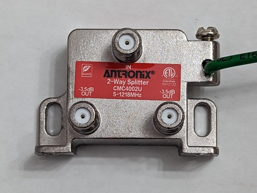 Antronix CMC4002U Divisor de Cable de 2 Vías, Lote de 50 Alta Calidad -1.218 GHz - Picture 3 of 12
