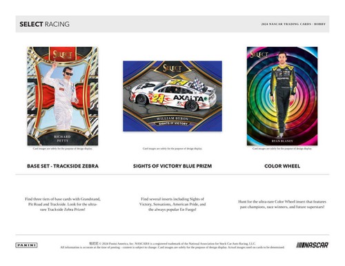 2024 Panini Select Racing Hobby Box - Picture 3 of 4
