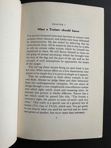 The Nature of The Beast, by Hans Brick - 1962 - Vintage Hardcover Book DJ - Picture 10 of 14