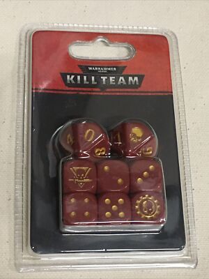 Kill Team Adeptus Mechanicus Dice Set Warhammer 40K Ad Mech D6 D10