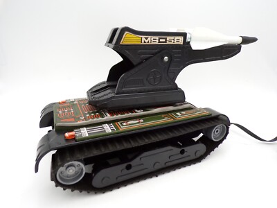 昭和47年製 増田屋 MS-58 MISSILE TANK Vintage 1970's MS-58 Missile Tank Battery Operated Modern