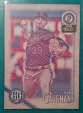 2018 TOPPS GYPSY QUEEN MEGA BOX PURPLE KEVIN GAUSMAN #209 BALTIMORE ORIOLES BAL