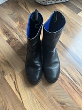 Original Hugo Boss Orange Damen Echtleder Stiefel, außergewöhnlich, edel, Gr. 40