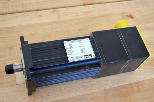 NEW Parker N0343FR-KMSB Nema34 Brushless DC Servo Motor w/ Resolver & Brake, 1kW - Picture 4 of 16