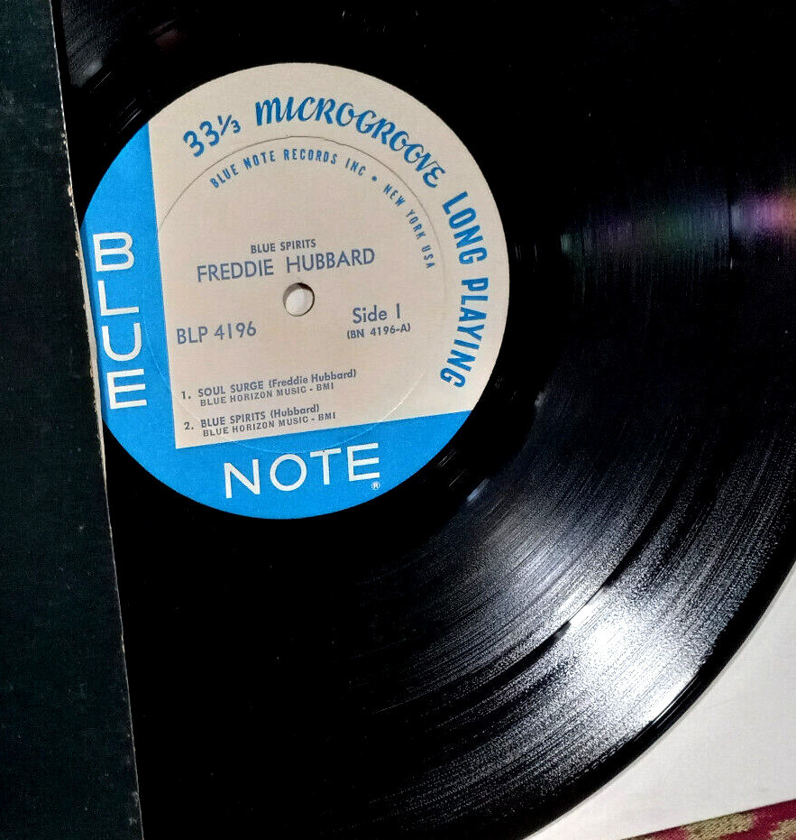 Freddie Hubbard – Blue Spirits, 1967 LP, BLUE NOTE, BLP 4196