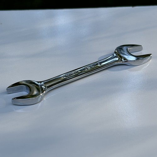RARE Snap On JM1011 10mm & 11mm Stubby Angle Head Open Ended Combo Wrench USA - Picture 7 of 14
