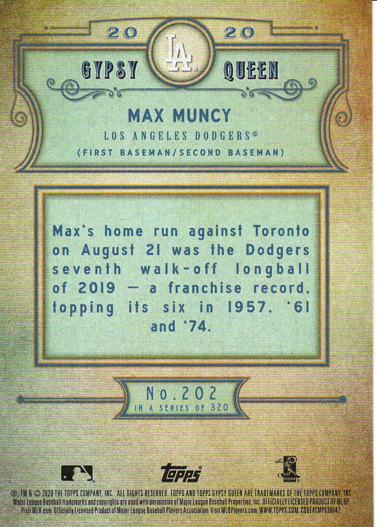 2020 Topps Gypsy Queen Baseball Base Set (YOU PICK) - Picture 110 of 142