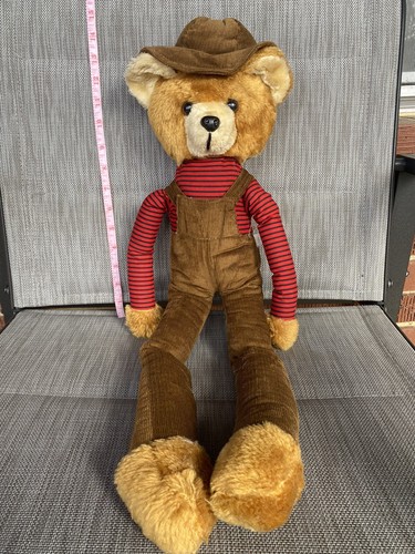Knee Hugger Bear Plüsch Braun Cord Overall Interpur - Bild 1 von 12