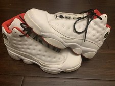 Boy s Air Jordan 13 Retro Shoes 7Y White Red History of Flight 414571-103
