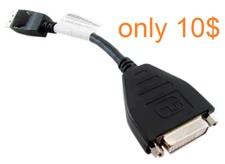 lot of 15 unit Genuine LENOVO IBM to DVI-D Adapter Cable Dongle 43N9160 43N9159