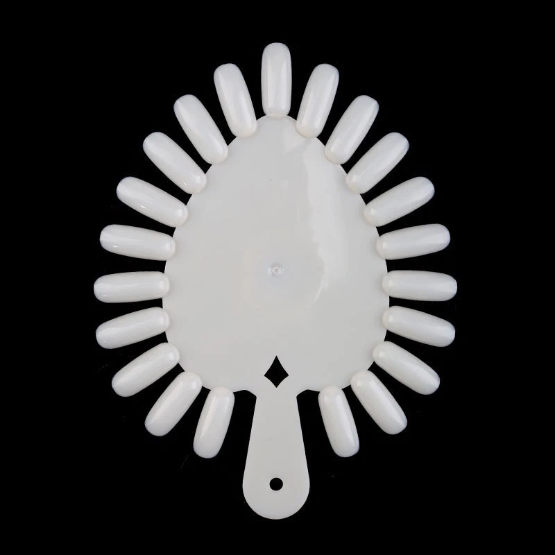 (Total 210pcs Tips) 10 Sets False Nail Polish Display Wheel Palette Color Chart - Image 4 of 4