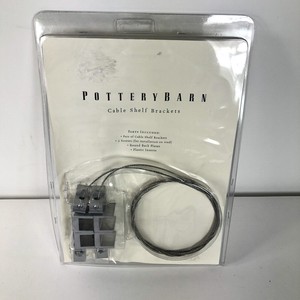 Pottery Barn One Cable Shelf Bracket Nip Ebay