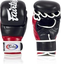 Gloves MMA Fairtex FGV18 Black Red (Synthetic...