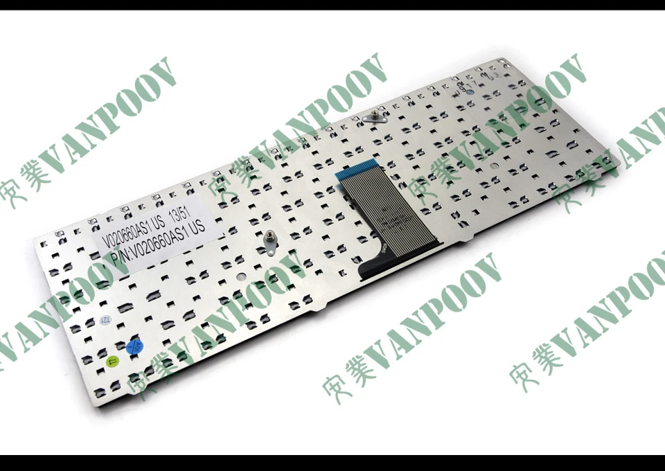 Nuevo teclado original de EE. UU. para Samsung NP R519 negro V020660AS1 9J.N8182.S01 Foto 3 de 4