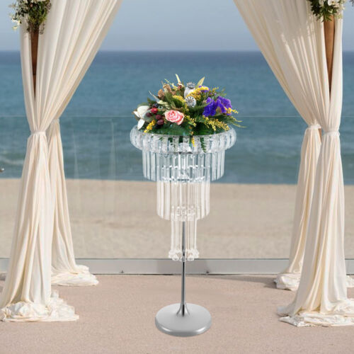 Portafiori, Portafiori da Matrimonio con LED, Portafiori a 4 Livelli - Foto 4 di 19