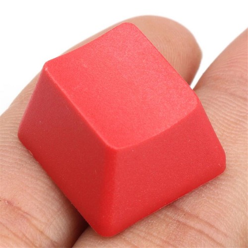 18x18mm PBT Red Blank Keycap ESC R4 Keycaps for Cherry MX Mechanical Keyboard - Afbeelding 6 van 9