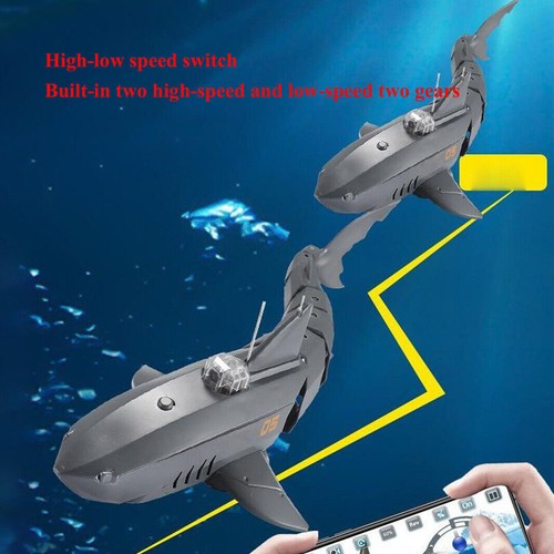 RC Boat camera Remote Control 30W waterproof submarine Electric shark 480P - Picture 3 of 20