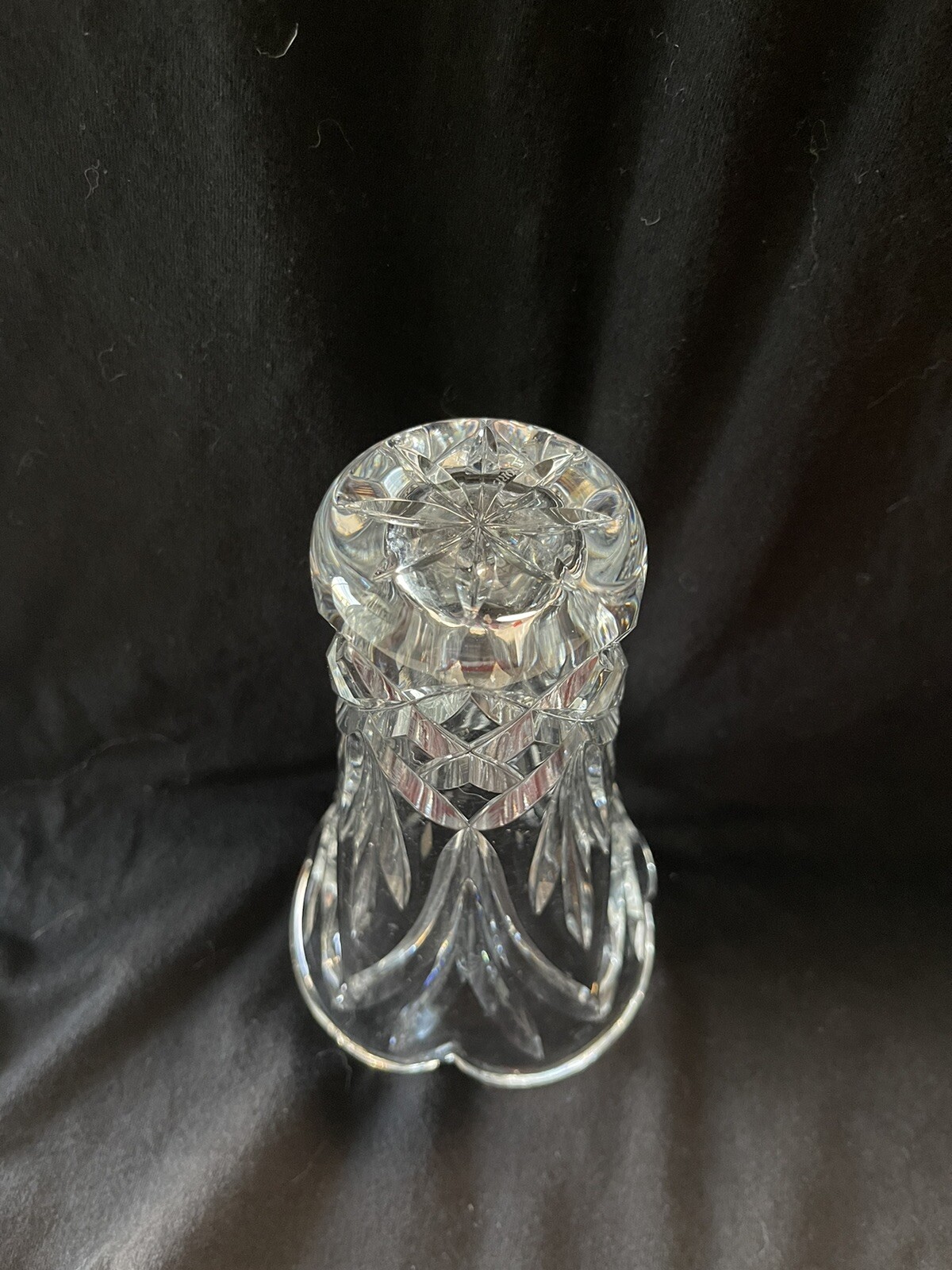 Waterford Crystal Glenfall 6” Vase Flared signed eBay
