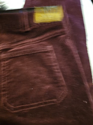 Girls Polo Ralph Lauren Burgundy Corduroy Stretch Flare Pants Size 8 - Picture 5 of 6