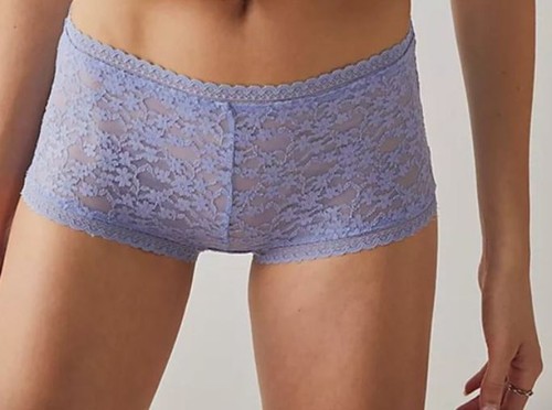 "Nuevo con etiquetas Free People FP291121CY ""Daisy"" encaje elástico de altura baja, lila (4410) - Imagen 4 de 5