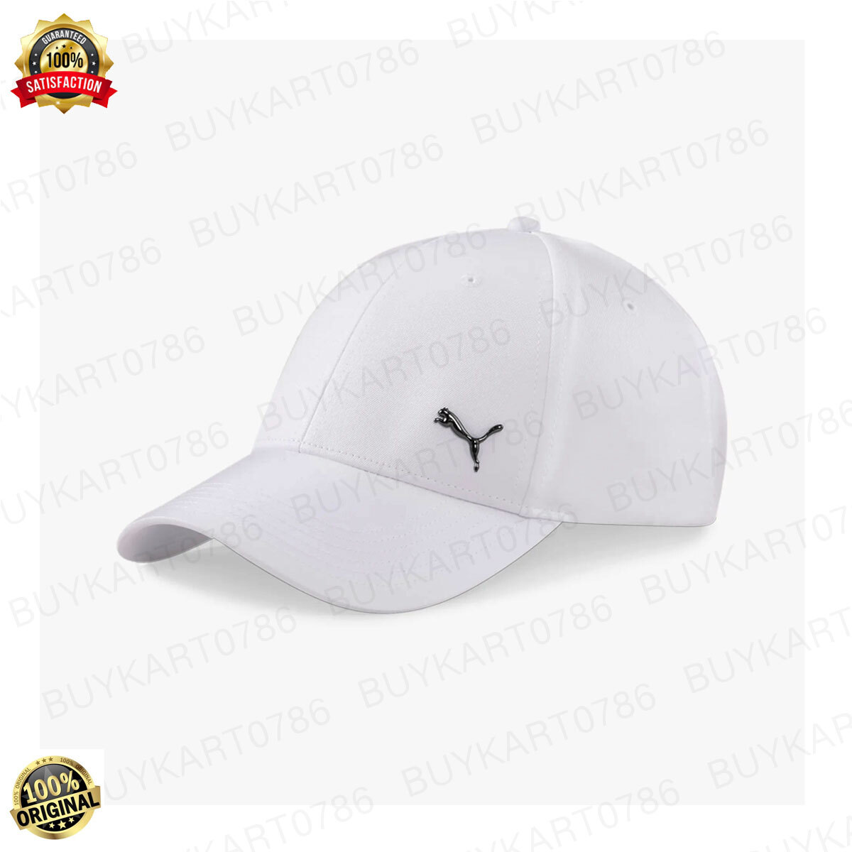 PUMA ORIGINAL CAP METAL CAT LOGO BASEBALL CAP SPORT CAP GOLF