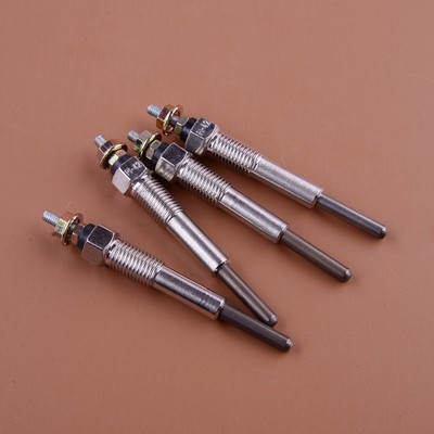 4pcs Glow Plug Fit For Isuzu ELF250 ELF350 C221 C240 C190 C201 4BA1 D500 4FA1