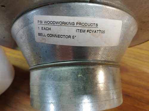 5" Ductwork Bell Connector with self adhesive on bottom - 第 2/4 張圖片
