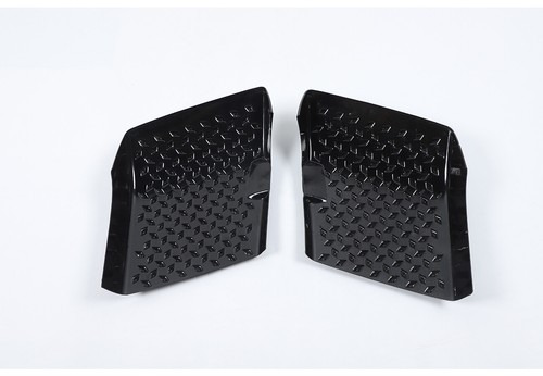ABS negro rueda delantera borde protector de cejas para Jeep Wrangler JL/JT 2018-2021 - Imagen 4 de 9