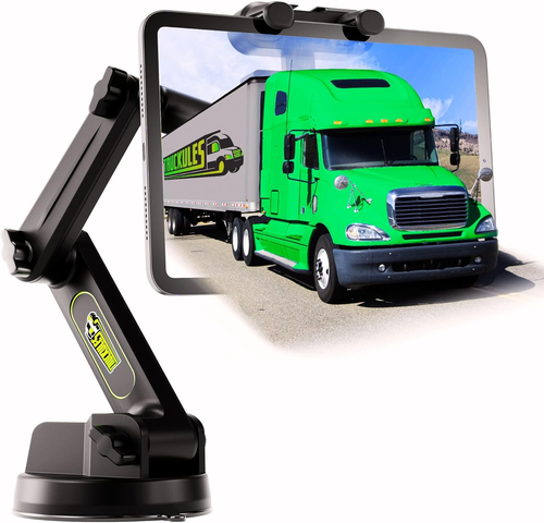 Tablet Holder for Truck Tablet Mount - Ipad Mount for Truck, Heavy Duty Super Su - Picture 12 of 12