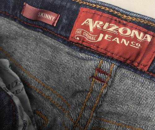 Custom Tie Dyed Jeans Sz 14 Skinny Stretch Denim Blue Distressed Dark Wash White - Picture 6 of 11